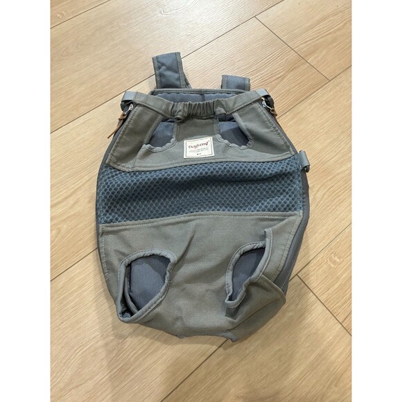 Doogtemy Dog Sling Backpack Carrier for Small Dogs Hands-Free - Gray - Picture 1 of 3